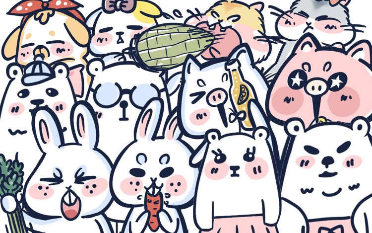 动物大涩会 JUJUCOMIC 漫画封面